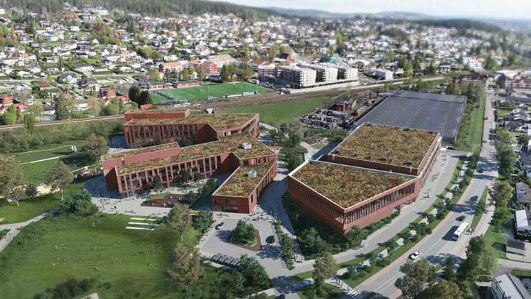 Fuging av gjennomføringer i næringslokaler i Drammen